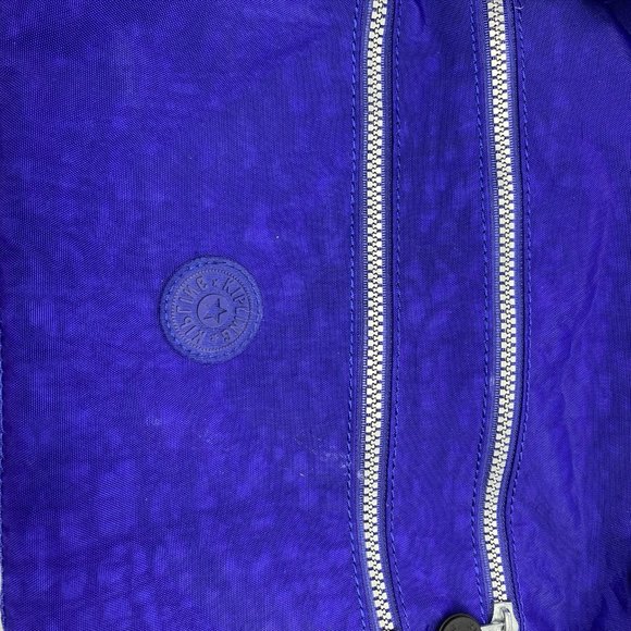 Kipling Blue Nylon Mini Crossbody Bag - Picture 2 of 8